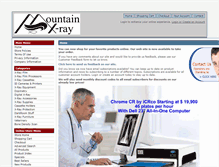 Tablet Screenshot of mountainxray.com
